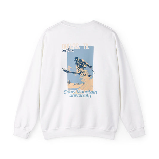 Snow Mountain University Crewneck Sweatshirt