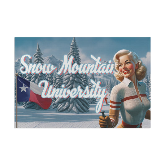 Snow Mountain University Flag